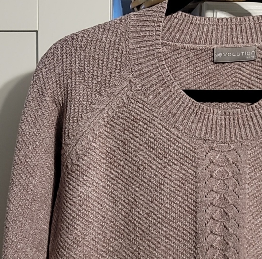 Evolution by Cyrus Ribbed Pullover Top Womens Sma… - image 3