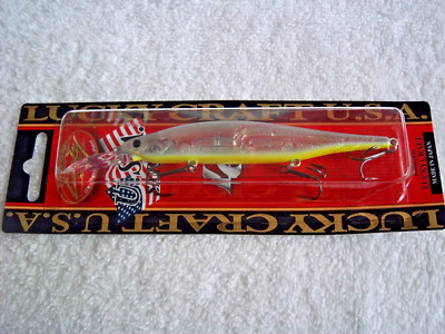 LUCKY CRAFT LIGHTNING POINTER 110DD / 4-1/2'' & 1/2OZ IN THE COLOR SKEET'S MAGIC