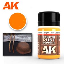 AK Interactive AK4111 Weathering Light Rust Deposits Enamel 35ml - US