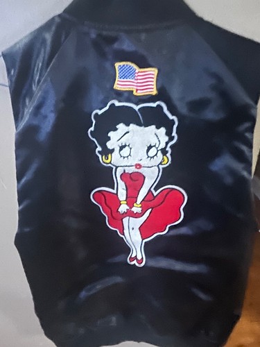 custom supreme betty boop vest (cut jacket)