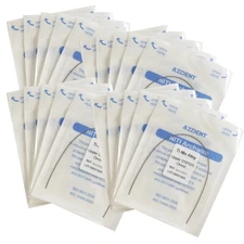 50Pack Dental Orthodontic TMA Ti-Mo Alloy Arch Wire Rectangular 19X25 Upper