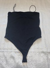 Active Basic Women Black Bodysuit XL