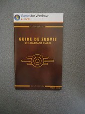 Fallout 3 Vault Dweller's Survival Guide Booklet  - Guide De Survie - French  PC