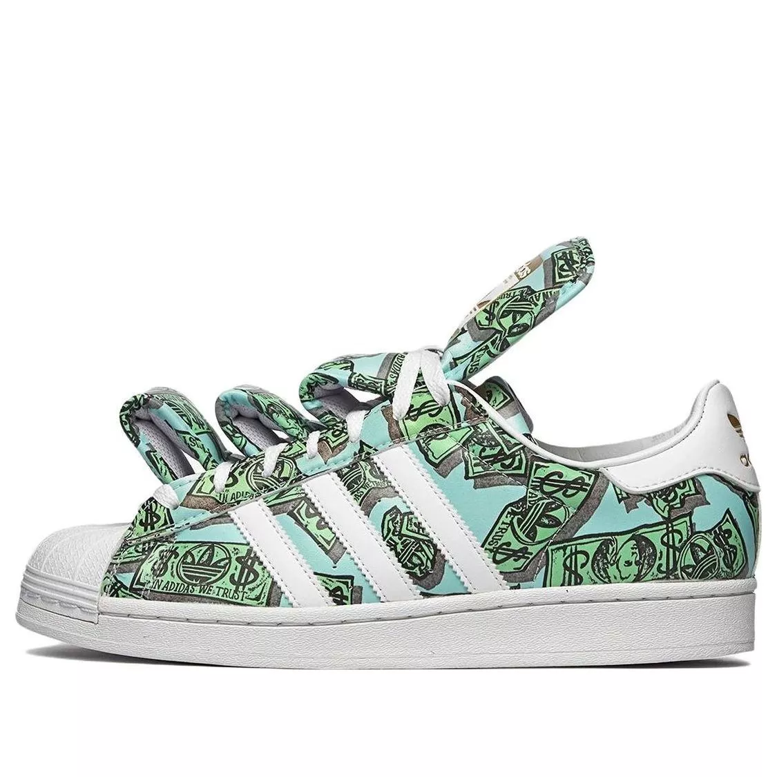 adidas Jeremy Scott Money Print Superstar Shoes Retro Trainers Sneakers Men Size