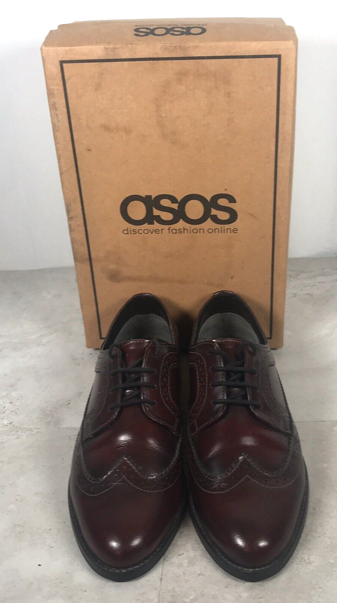 Oxford Shoes Asos Shoes Online Asos Design Brogue Faux Leather