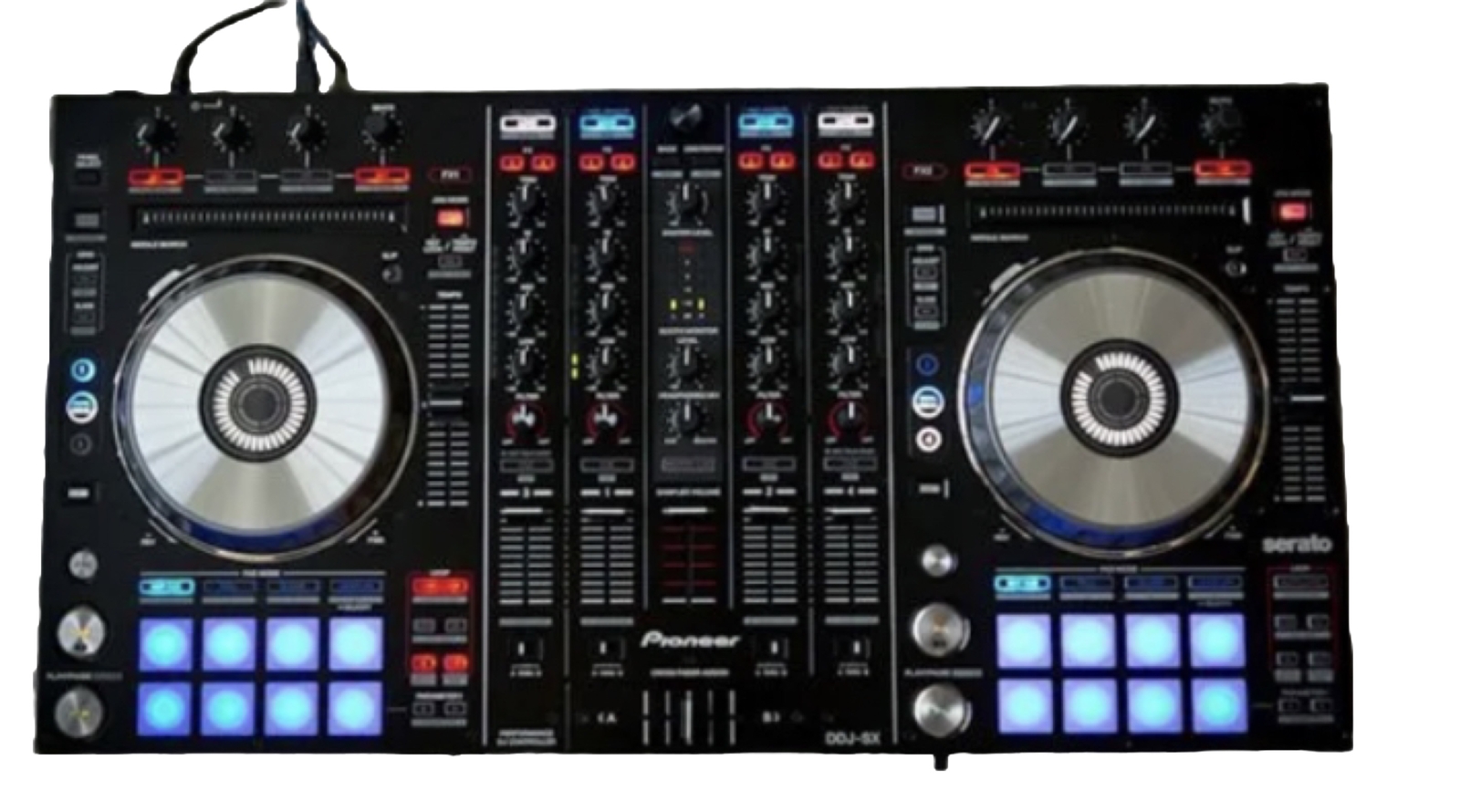 Pioneer DDJSX 4Channel DJ Controller with SwanFlight Case (READ DESCRIPTION) eBay