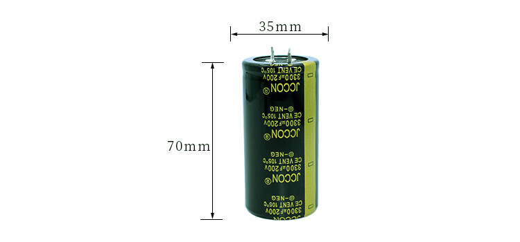 1pcs 200v 3300uf Aluminum electrolytic capacitor Inverter