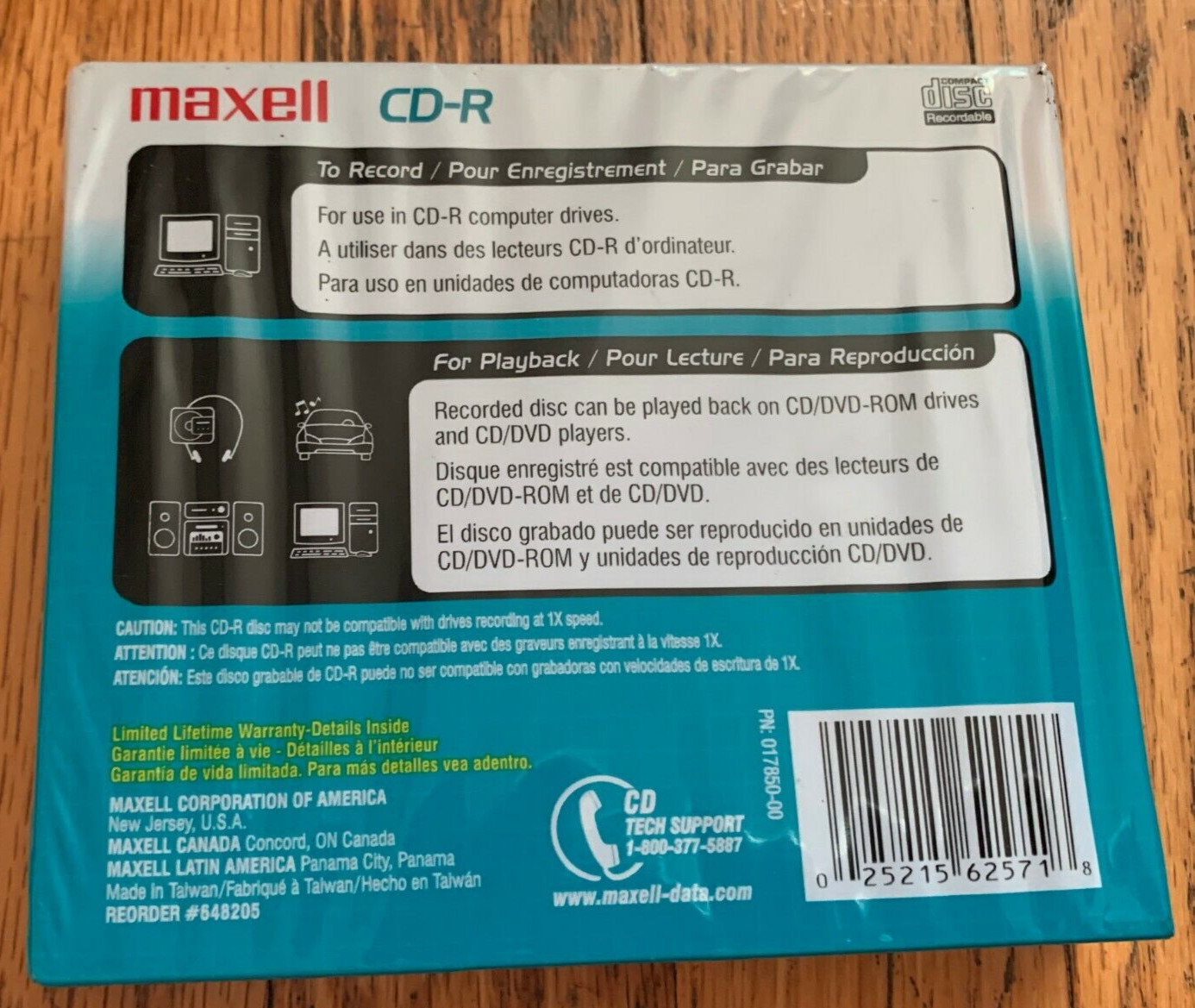 5-Pack Maxell CD-R Computer Use Discs - 48X 700MB 80 Min - New Sealed