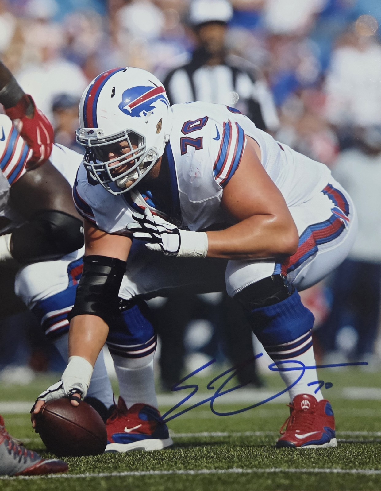 Eric Wood Buffalo Bills Autographed 8x10 COA | eBay