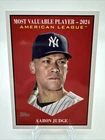 Aaron Judge MVP 2025 Topps Update MV-1 New York Yankees Baseball Card MLB