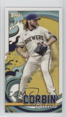 2022 Topps Rip Mini 21/75 Corbin Burnes #MRIP-CB 4z8