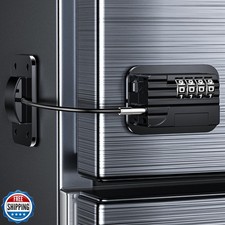 Upgraded Refrigerator Combination Locks- Changeable Password Fridge Locks for