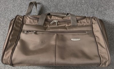 Samsonite große Seesack beige/gold Schulter Tragetasche Reiseetui