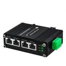 Industrial 2-Port Gigabit PoE Injector 30W IEEE 802.3at
