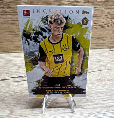 Topps Inception Emerging Stars Cole Campbell Rookie Borussia Dortmund Bundesliga