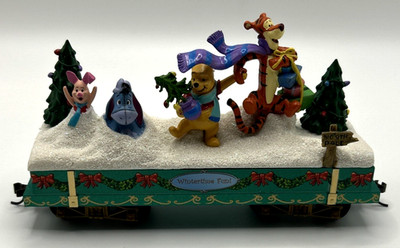 Disney Hawthorne Holiday Celebration Express ''Wintertime Fun'' Train COA Pooh