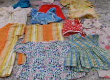 Vintage Lot Of Baby Doll Clothes, Multi Sizes, 70's-80's