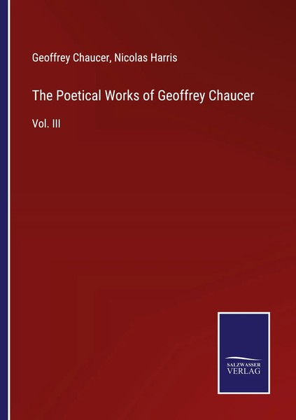 Geoffrey Chaucer (U. A.) | The Poetical Works Of Geoffrey Chaucer | Taschenbuch-image