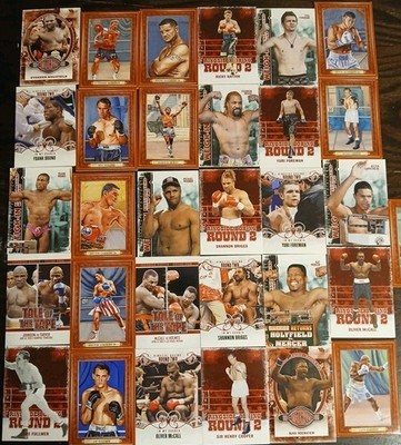 2011 Ringside Boxing Round Two Boxing Card Lot 31 Cards Total