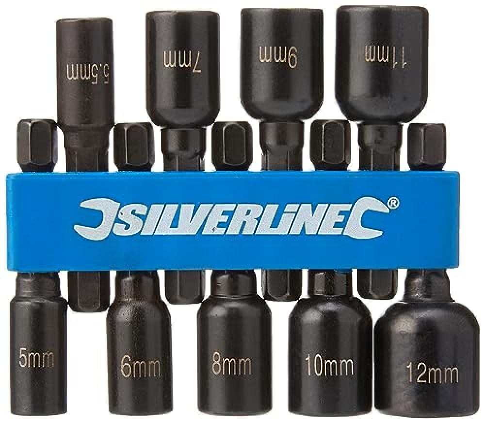 Silverline 855189 Set 9 Pezzi Avvitadado Magnetici 5-12mm Offerta