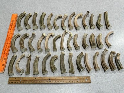 40 Excellent Solid, Thin Dried Pumpkin Stems 3  to 4  Tall For Crafts, Velvet 