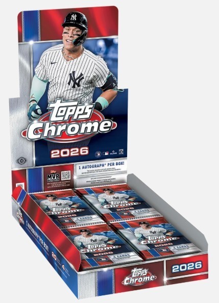 2026 Topps Chrome Baseball Base #1-150! Pick Your Card, SHIPS FREE! Up'd 9/12!