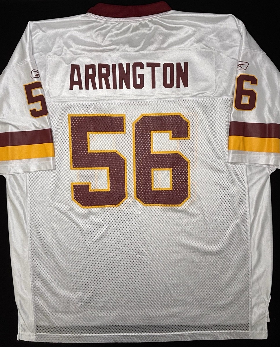 Washington Redskins Lavar Arrington Reebok Football Jersey Size