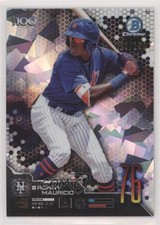 2019 Bowman Scouts' Top 100 Atomic Refractor 123/150 Ronny Mauricio #BTP-76 s3g