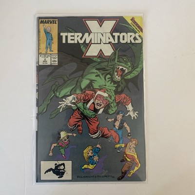 X-Terminators #2 Vol. 1 1988 Marvel Comics Comic Book VGC