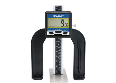 Digital Height Gauge Mini Depth 0-80mm 3-1/8in Router Table Caliper Measuring