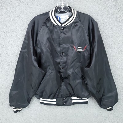 Vtg Dunbrooke Varsity Jacket Mens Large Kent Power Services Michigan Snap Up