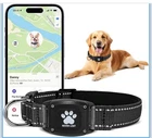 GPS Dog Collar Tracker 2-in-1 Waterproof Collar Works W/Apple "Find My" Size S