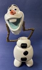 Disney 8.5 Talking Olaf With Removable Head. Manually Move Head And He Talks.