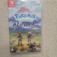 Nintendo Switch Pokémon Legends Arceus Game (Korean, All ages)