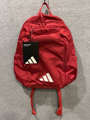 Adidas Defender 5 All Red Backpack Brand New With Tags Sports Backpack School