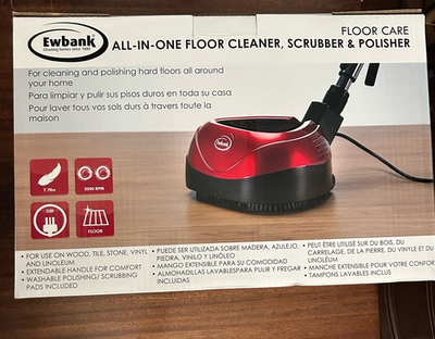 #ad Ewbank EP170 All in One Floor Cleaner Scrubber amp; Polisher 2200 RPM Power $89.00