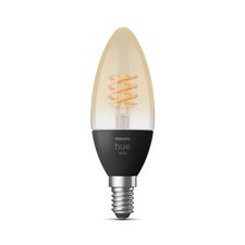 Philips Hue Filament Candle E14 SES White Smart Bulb Warm Vintage Style LED
