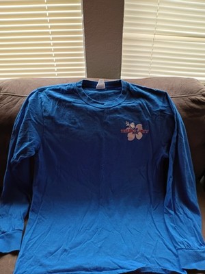 Trader Joe's Long Sleeve Blue Unisex Size Medium T-shirt