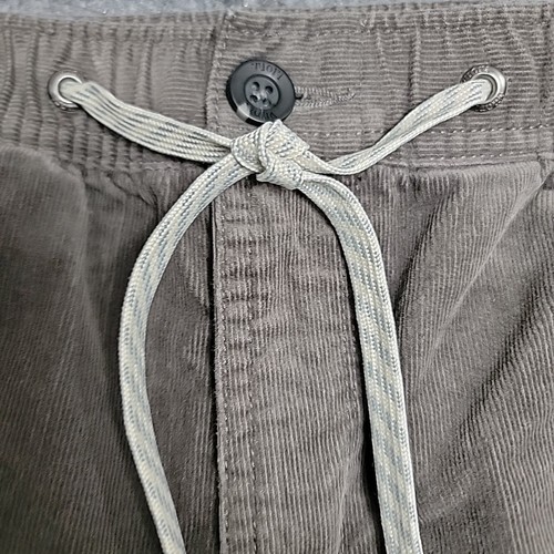 Vuori Optimist Gray Corduroy Performance Pants Drawstrings V440 Men’s M - Afbeelding 4 van 13