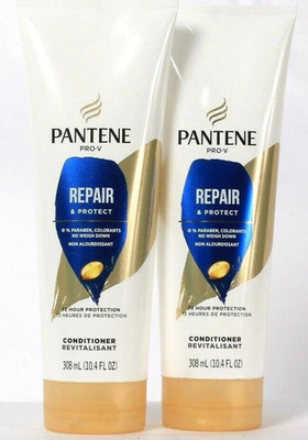 2 PACK Pantene Pro V 10.4 Oz Repair Visibly Transforms No Parabens Conditioner
