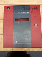 Fire-Lite MP 12/24 Fire Alarm Enclosure w/inside Board Cover..Hard to Find/1 Key