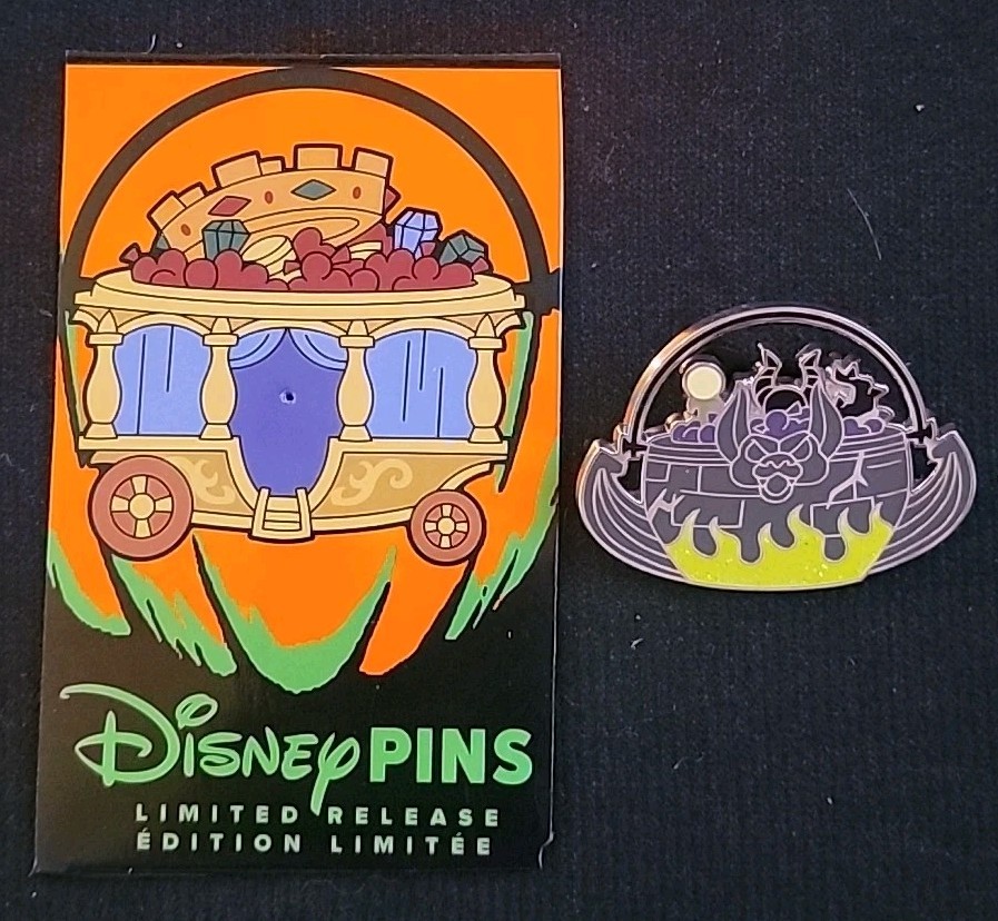 Maleficent - Sleeping Beauty - Trick or Treat Pail - Villain 2023 Disney Pin