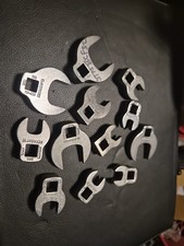 Blackhawk 38 Drive Metricsae Crowfoot Socket Set 14 Pc