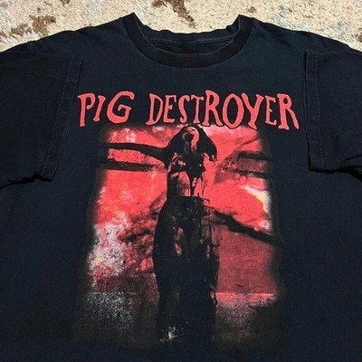 Vintage Pig Destroyer Stab Me Again T-Shirt Gift For Fan S-5XL NA1015