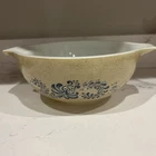 Vintage Pyrex #443 Homestead Bowl With Cinderella Handles, Holds 2.5 Qts. 10.5 W