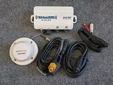 Simrad WM-4 SiriusXM Marine Satellite Weather Receiver with Shakespeare SRA-50