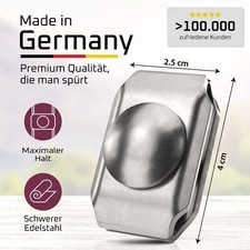 Verbinder Doppel Stab Matten - Hochwertige Zaun Verbindung rostfreiem Edelstahl