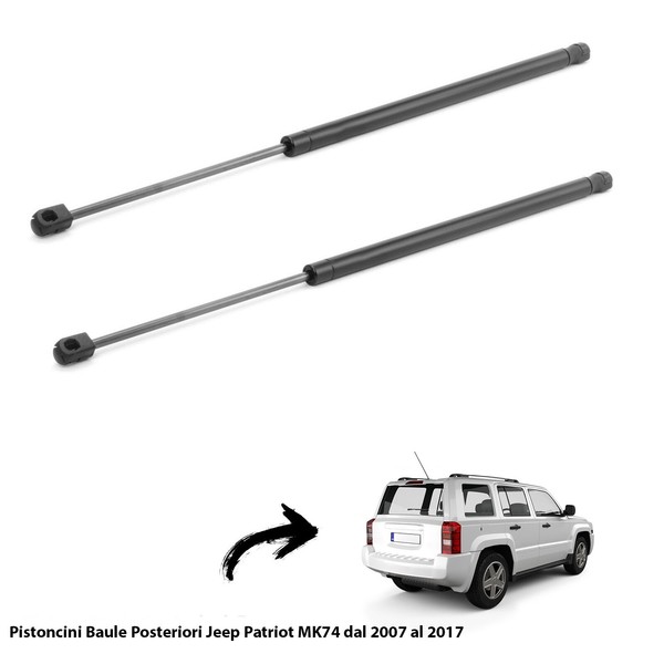 2 Gasfedern Kolben HeckträGer GepäCk X Jeep Patriot MK74 Von 2007-image