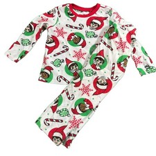 Elf on the Shelf Fleece 2 Piece Pajama Set Size 4/5