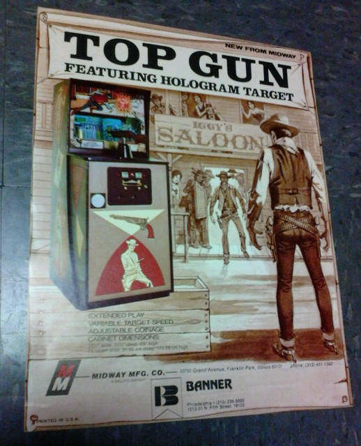 Midway TOP GUN flyer good original eBay